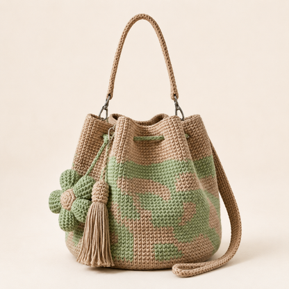 Ethan Flower Crochet Bag