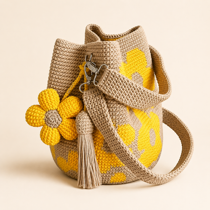 Ethan Flower Crochet Bag